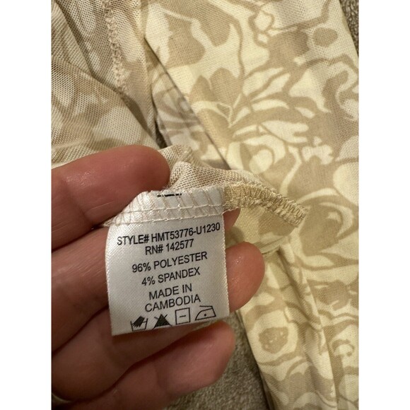 Women's Haute Monde Mesh see through top Size L - Picture 7 of 9